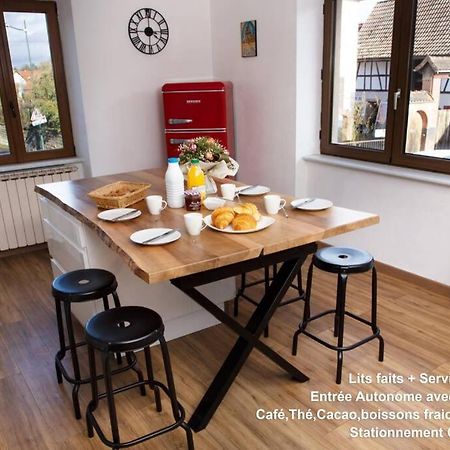 Charmant T3, 70M2, 2Ch,Tv 101 Cm, Wifi+Parking, Ettendorf Exterior foto